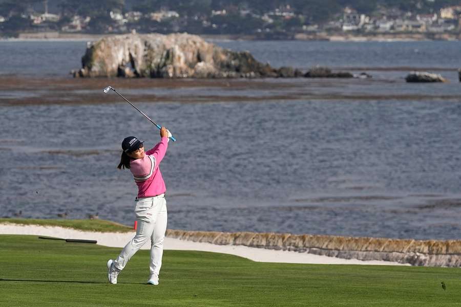 Hataoka had the low round of the day by four strokes to stand on seven-under 209 after 54 holes