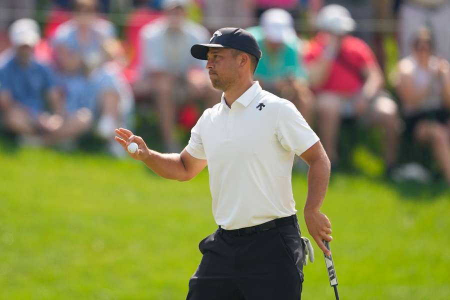 Schauffele reached the clubhouse with a three-stroke lead