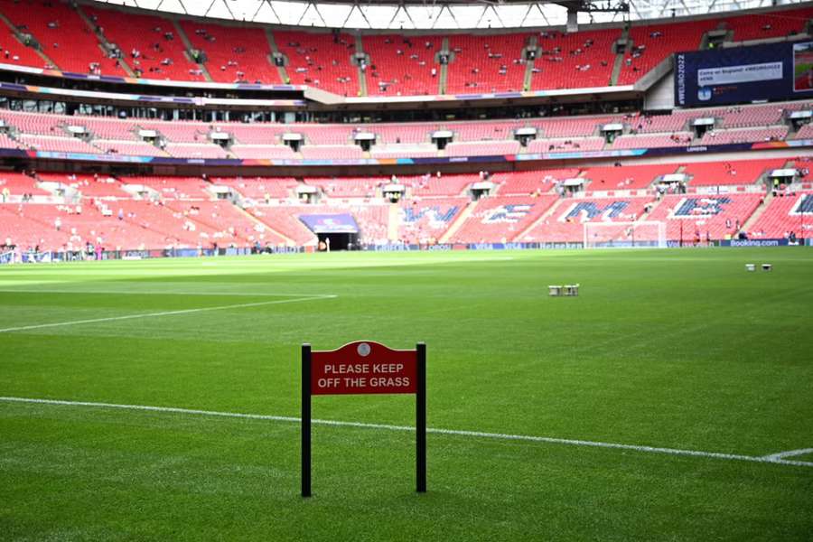 Wembley will have two safe standing sections for the final