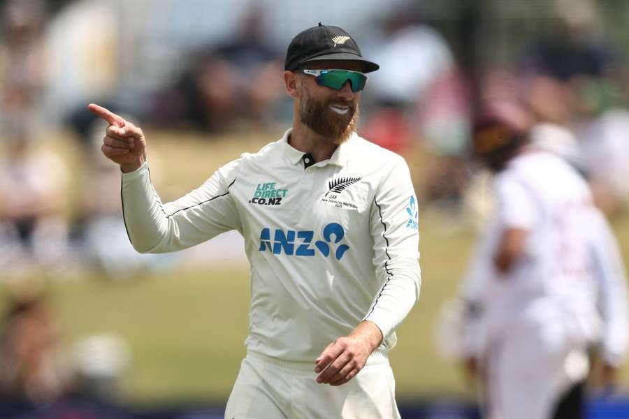 Williamson in action for New Zealand