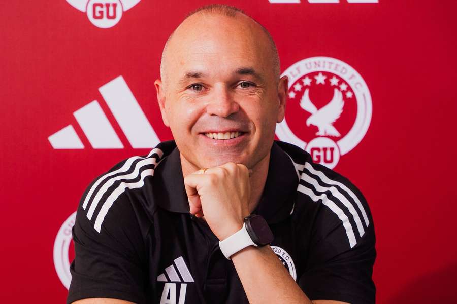 Iniesta no Gulf United Iniesta no Gulf United