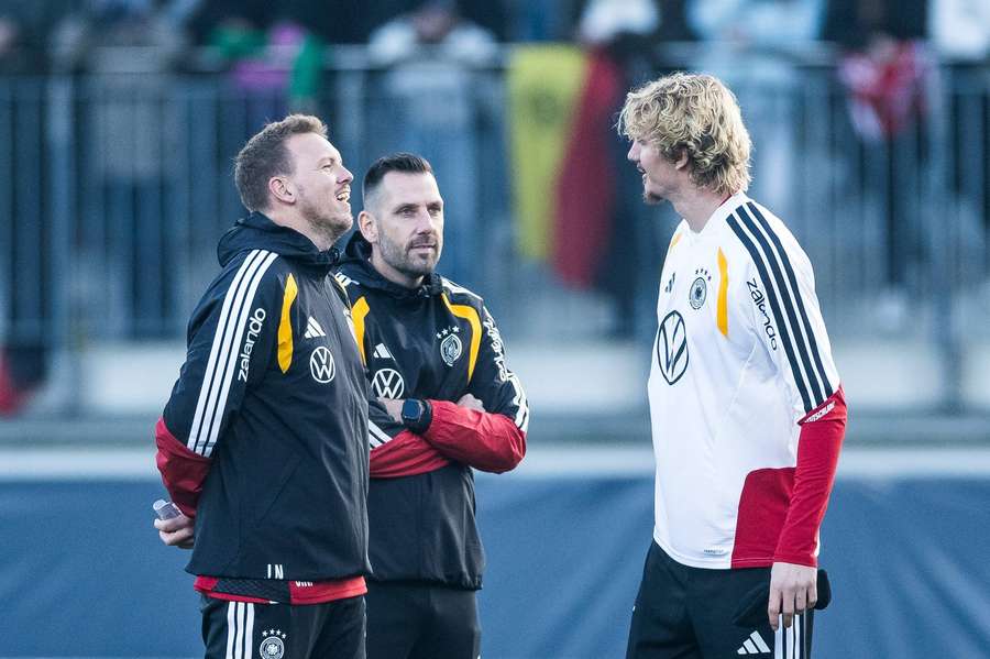 Julian Nagelsmann said Nick Woltemade is in "high demand" Julian Nagelsmann said Nick Woltemade is in "high demand"