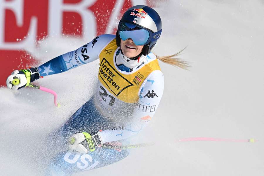 Lindsey Vonn ce samedi.