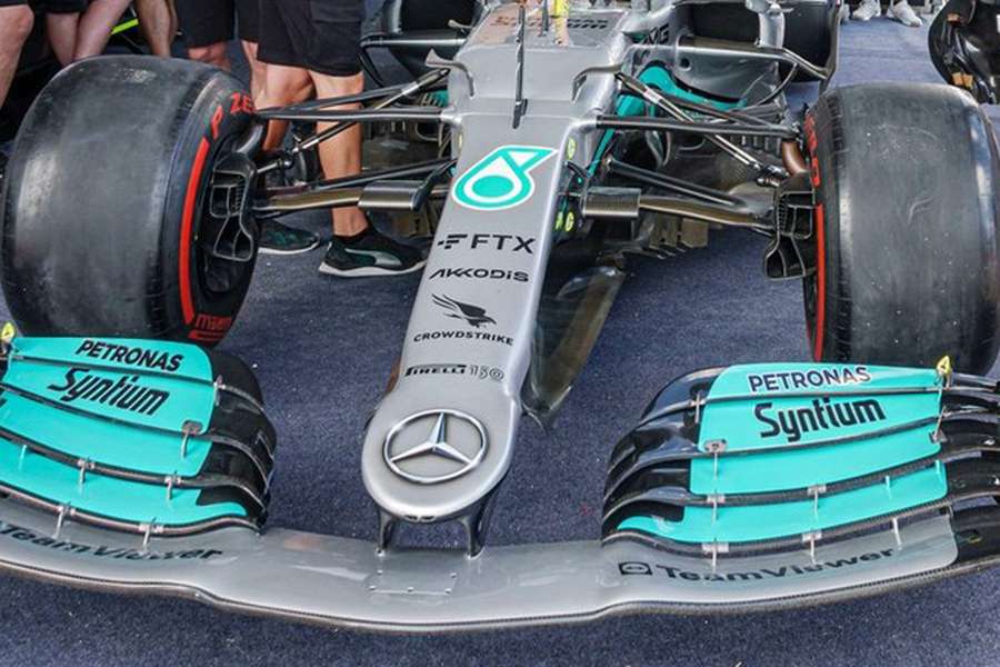 FTX não vai estar no nariz da Mercedes em Interlagos