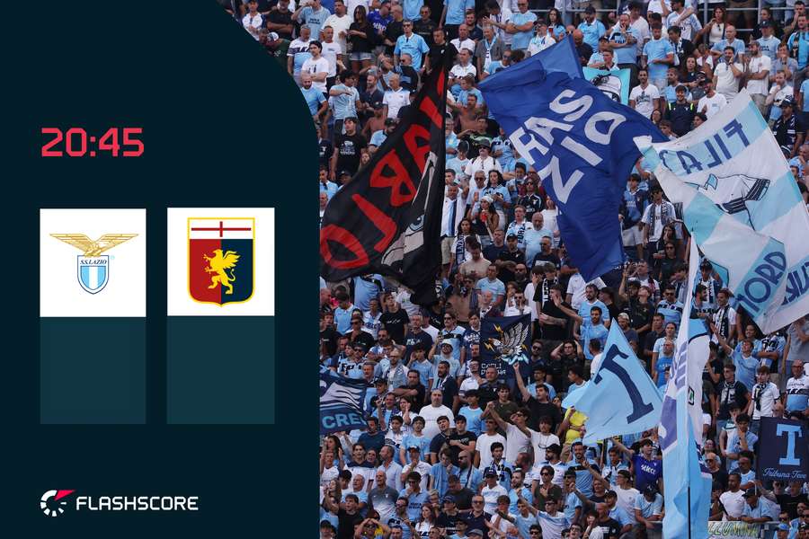 Lazio-Genoa, ore 20:45