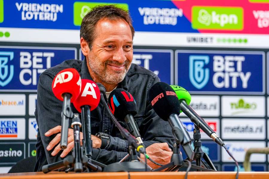 Van 't Schip kon weer eens lachen