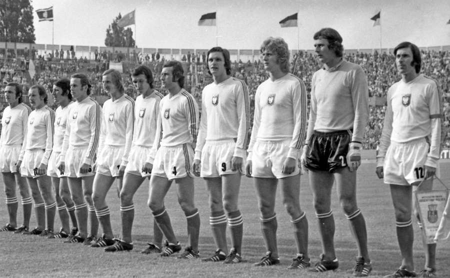 Reprezentacja Polski przed meczem z Argentyną, Niemcy, Stuttgart, 15.06.1974