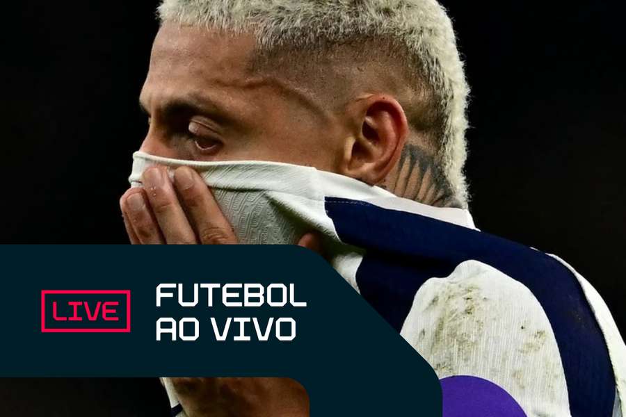 Richarlison lamenta nova derrota dos Spurs na Premier League