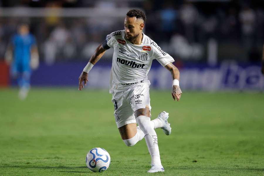 Neymar cette nuit. Neymar cette nuit.