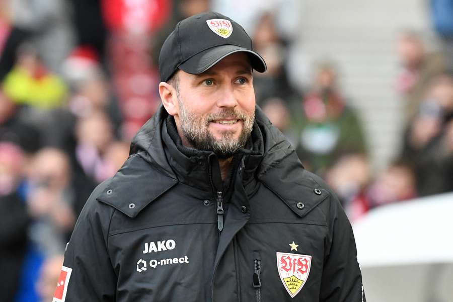 VfB-træner Sebastian Hoeneß.