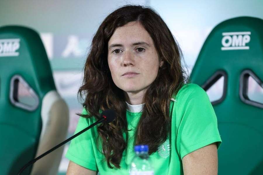 Mariana Cabral, treinadora do Sporting