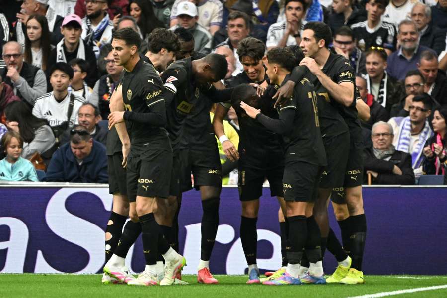 El Valencia triunfa en el Bernabéu.