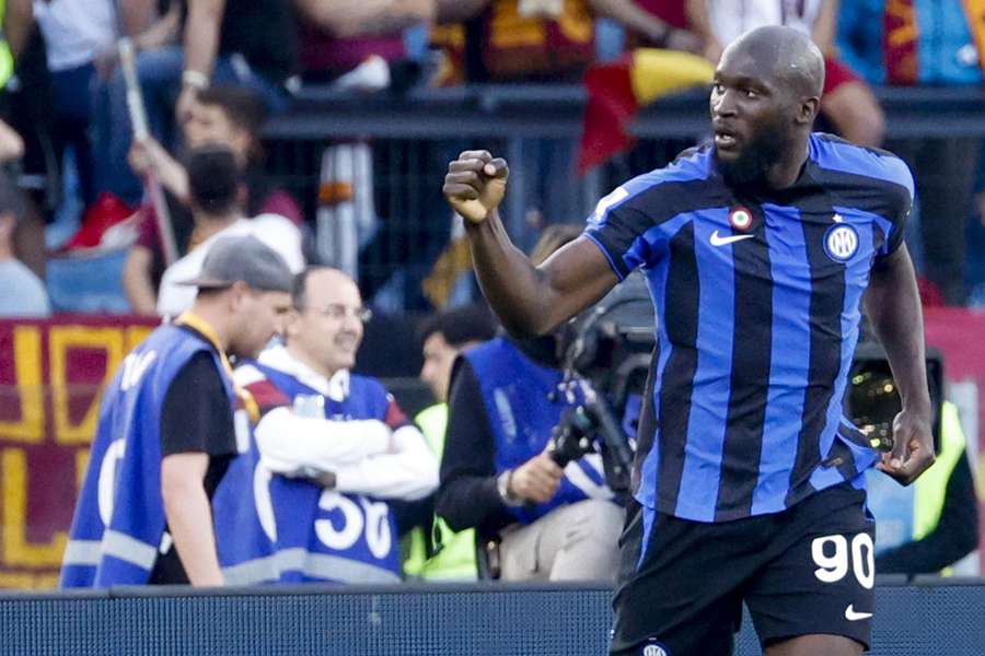 Romelu Lukaku scoorde de tweede goal van Inter