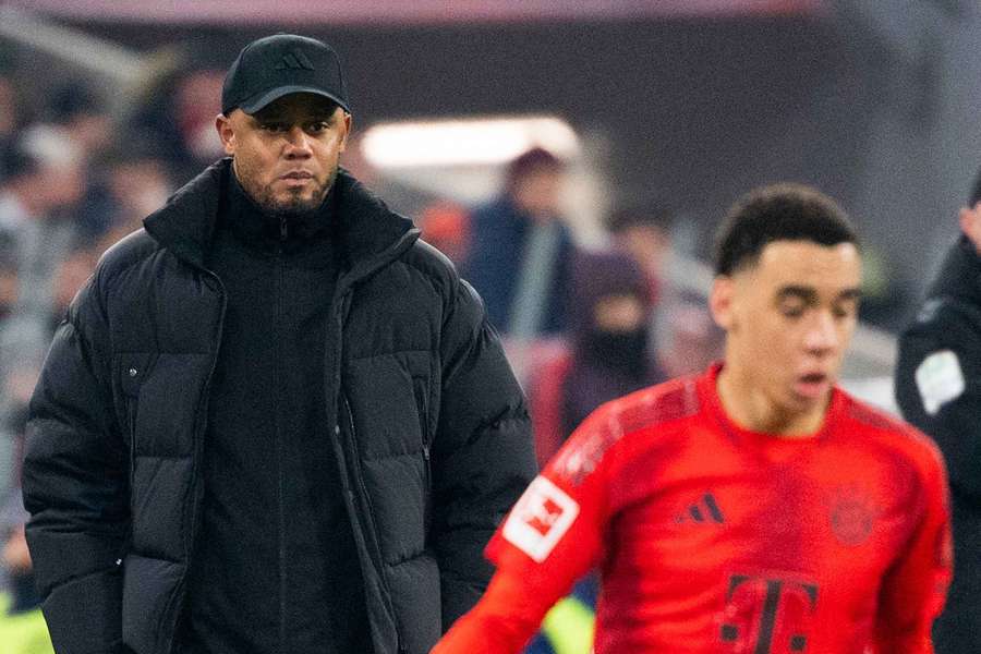 Jamal Musiala (r.) nähert sich dem Startelf-Comeback bei den Bayern.