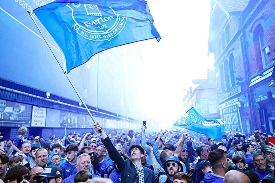 Fanoušci Evertonu