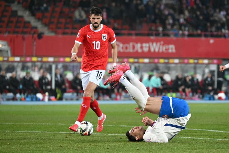 Florian Grillitsch im Einsatz für das ÖFB-Team