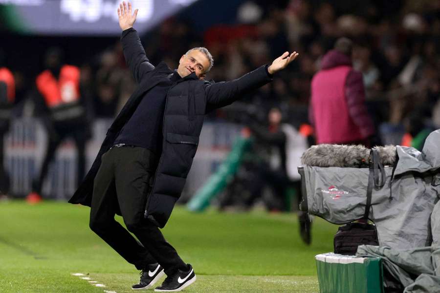 Luis Enrique ha tenido una temporada desigual con el PSG