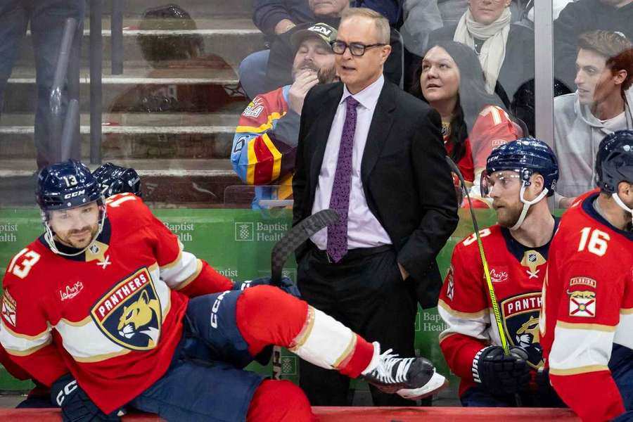 Florida Panthers head coach Paul Maurice
