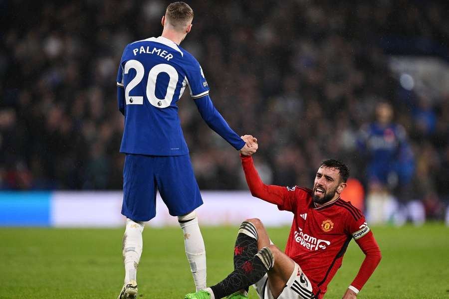 Bruno Fernandes, capitão do Manchester United