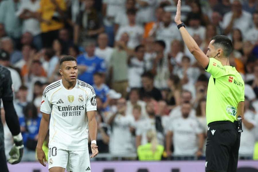 Mbappé, tras ver cómo le anulaban su primer gol ante el Mallorca