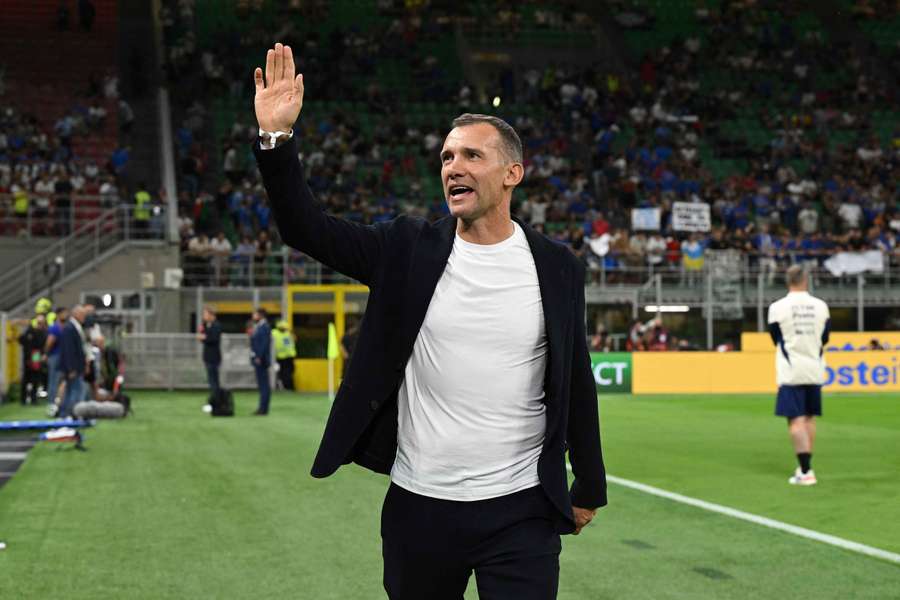 Shevchenko a San Siro 