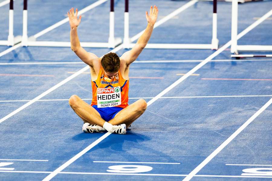 Mark Heiden bleef niet overeind