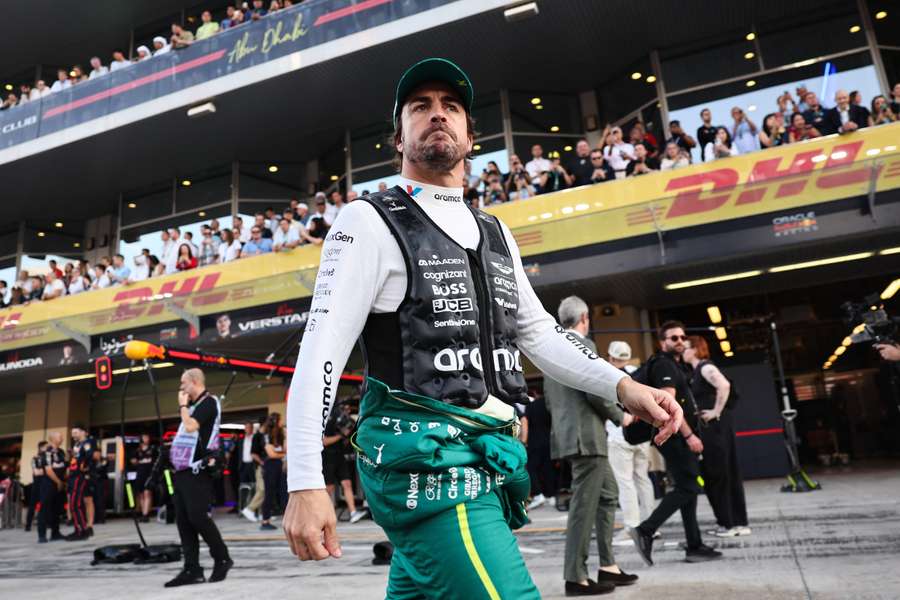 Fernando Alonso, piloto de Aston Martin