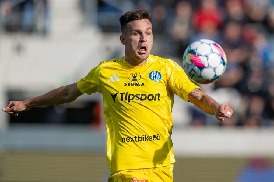 Jakub Pokorný v dresu Sigmy.