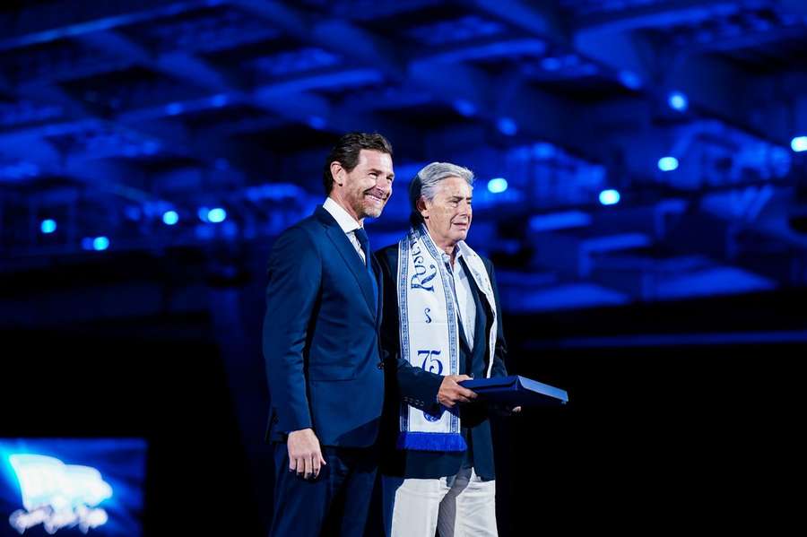 André Villas-Boas com um sócio