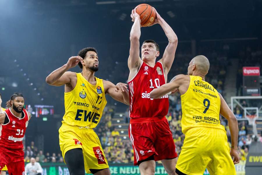 Die Basketballer von Bayern München überzeugten in Oldenburg.