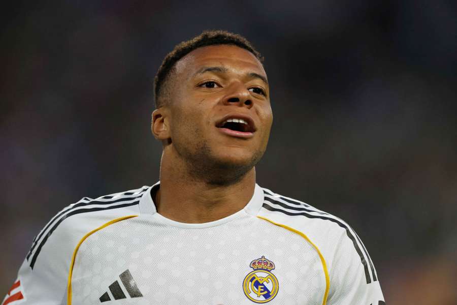 Kylian Mbappé avec le Real Madrid.