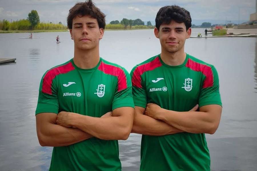 Martim Conceição e José Matos conquistaram medalha de ouro em K2 500 metros Martim Conceição e José Matos conquistaram medalha de ouro em K2 500 metros