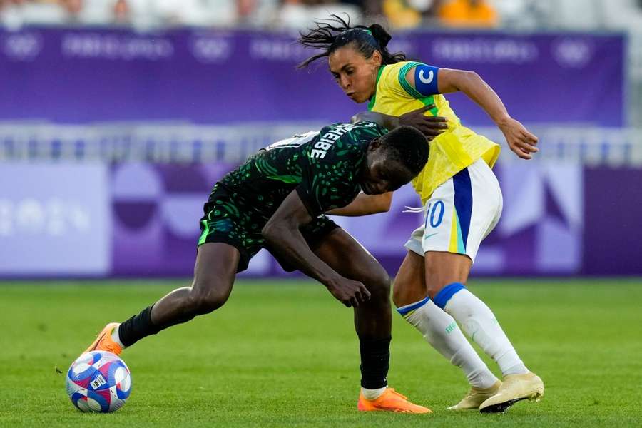 Marta and her team were too strong for Nigeria