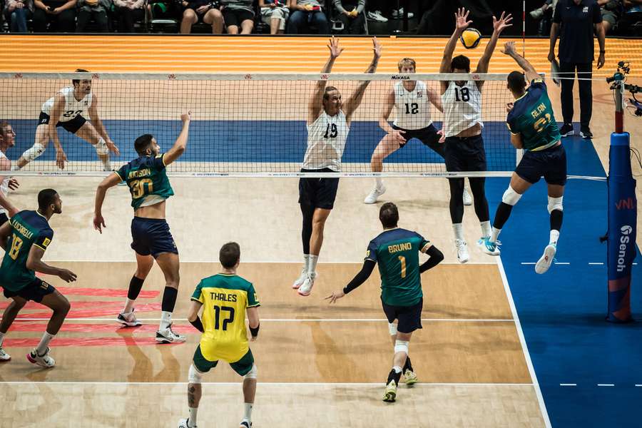 Liga das Nações de Vôlei: EUA supera o Brasil