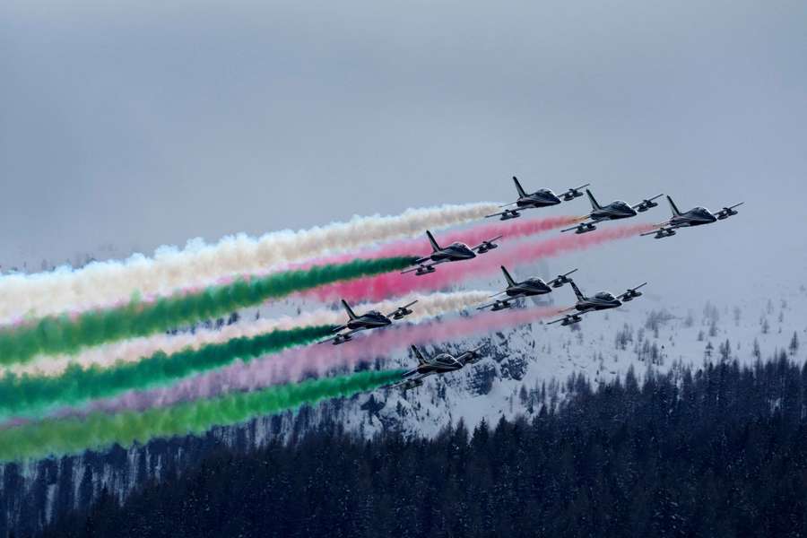 Medalowe szaleństwo we Włoszech, samolotowe akrobacje uczciły złoto Federiki Brignone