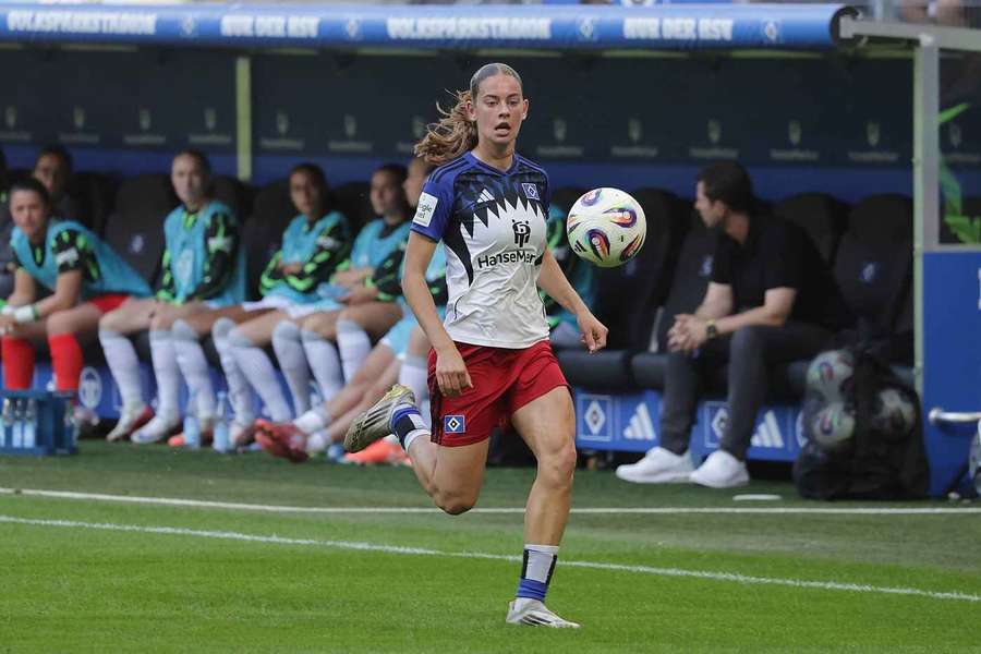 HSV-Spielerin Leni Eggert