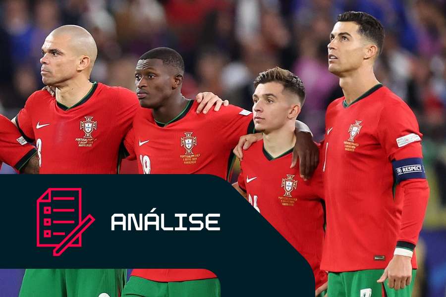 Pepe já não está na Seleção Nacional e Cristiano Ronaldo é o único ponta-de-lança