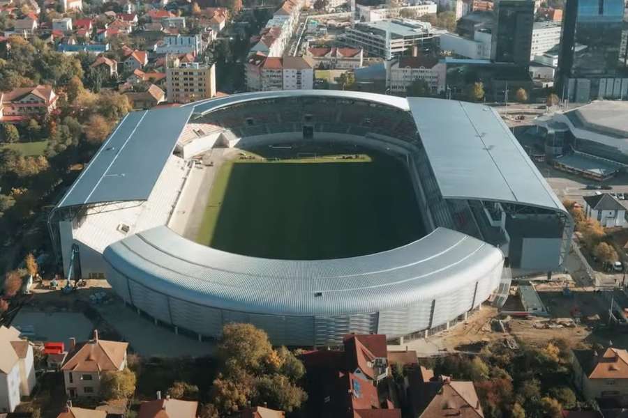 Noul stadion din Sibiu