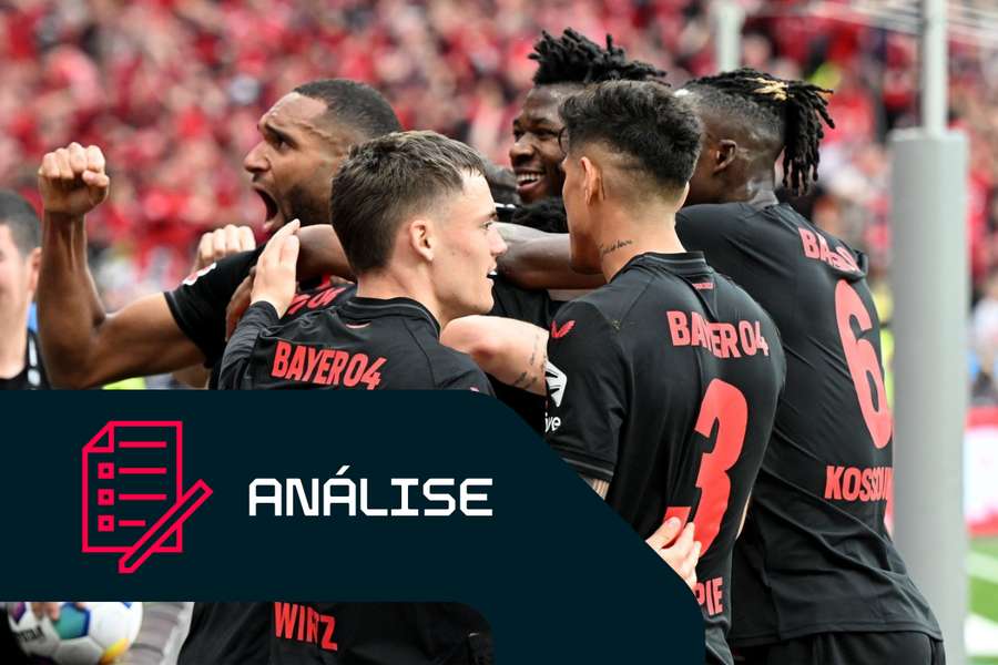 Bayer Leverkusen em júbilo após título inédito