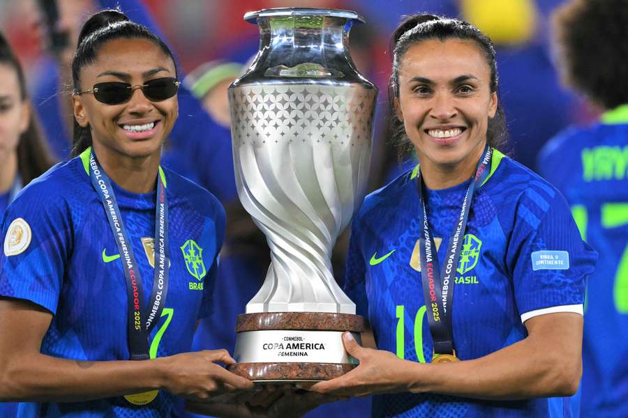 Brasil celebra el título de Copa América Brasil celebra el título de Copa América