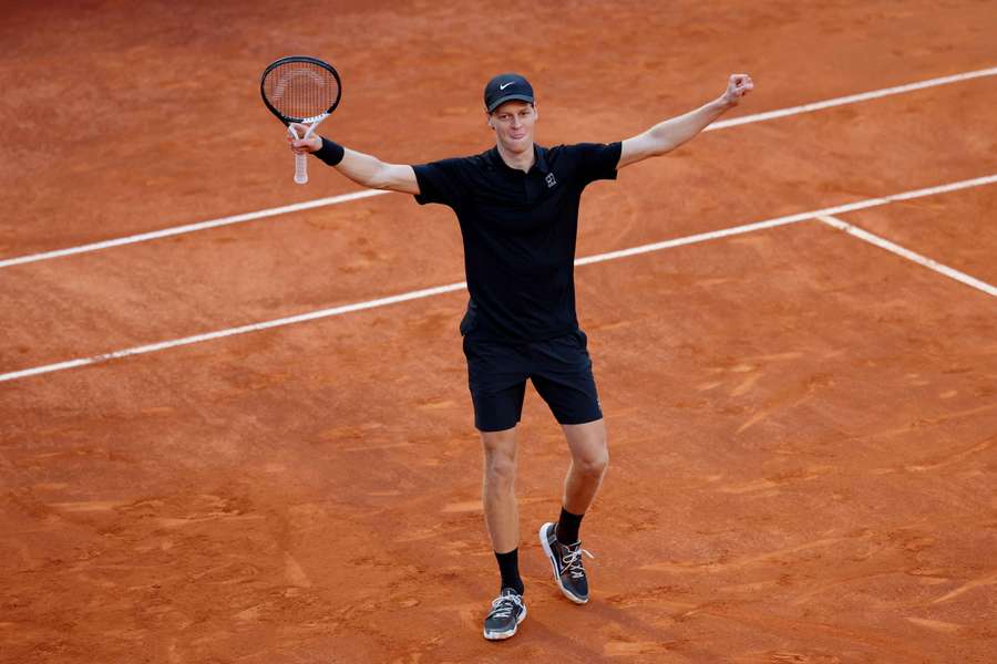 Sinner, campeón en el Foro Itálico
