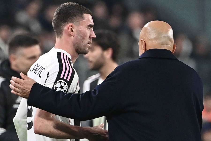 Luciano Spalletti perde Dusan Vlahovic per almeno due mesi
