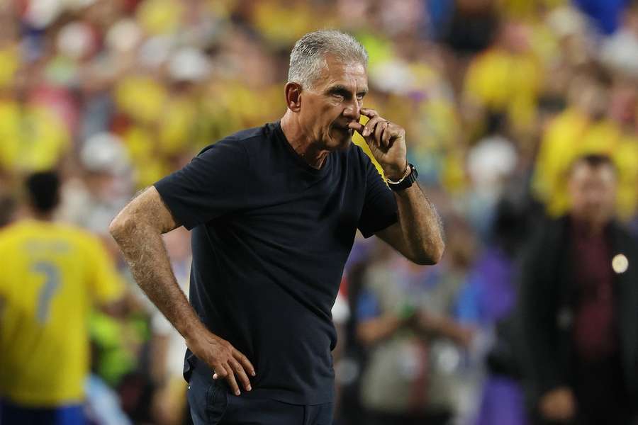 Carlos Queiroz during the 2026 World Cup. Carlos Queiroz during the 2026 World Cup.