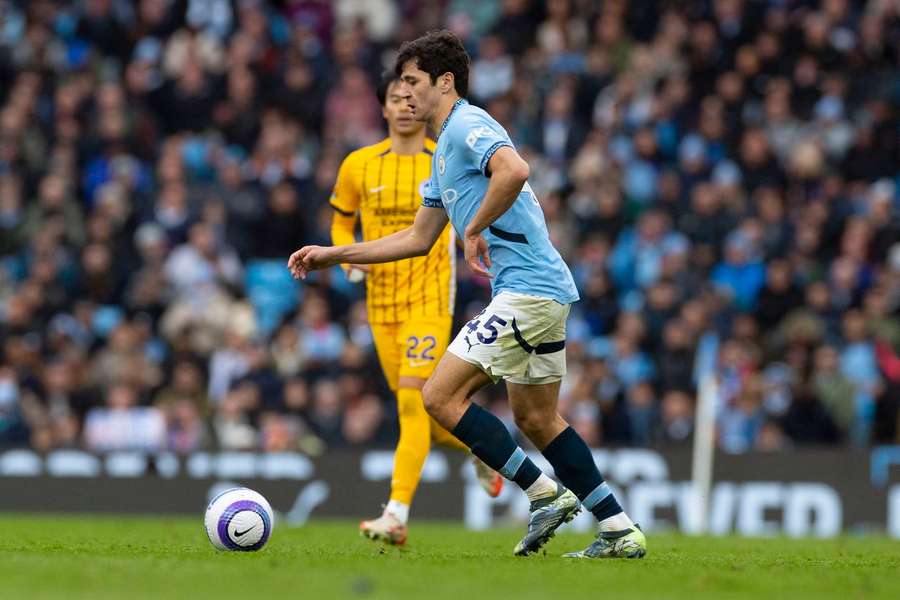 Khusanov tem vindo a somar minutos no Manchester City