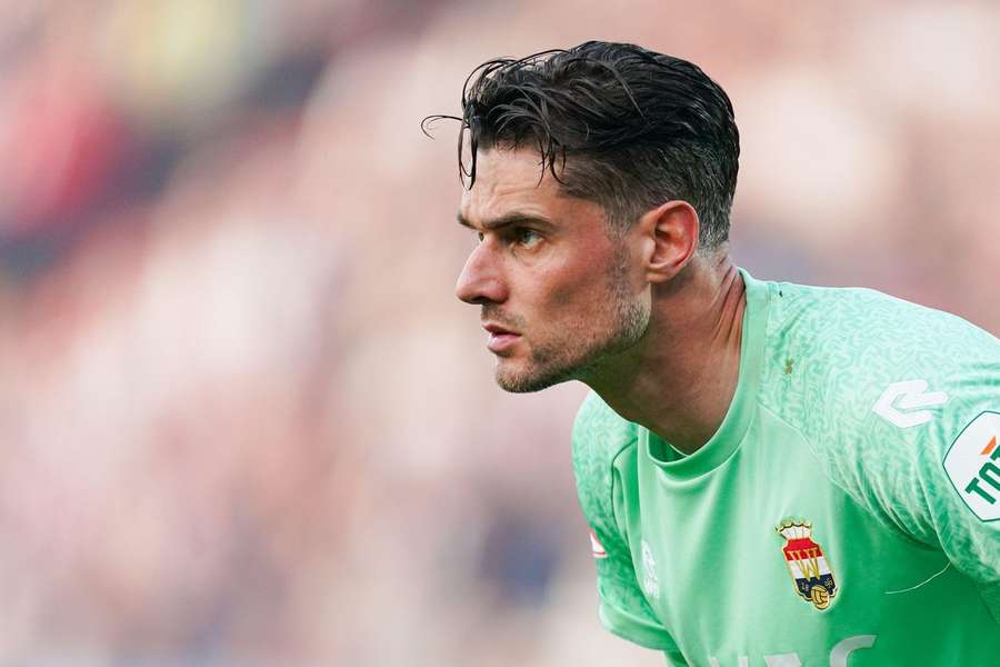 Smits als keeper van Willem II