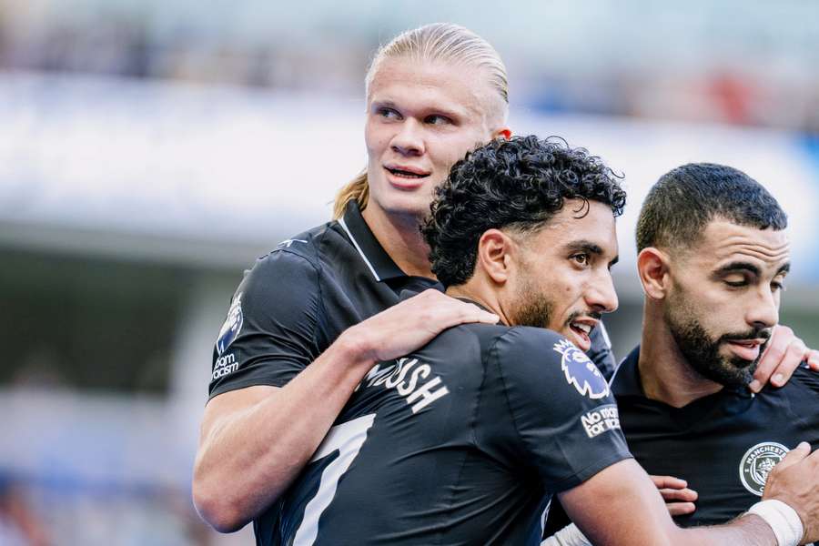 Erling Haaland, do City, marca contra o Brighton e bate recorde na Premier League Erling Haaland, do City, marca contra o Brighton e bate recorde na Premier League