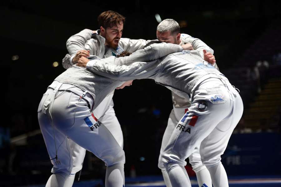 Les sabreurs français champions du monde, seul titre tricolore des Mondiaux Les sabreurs français champions du monde, seul titre tricolore des Mondiaux