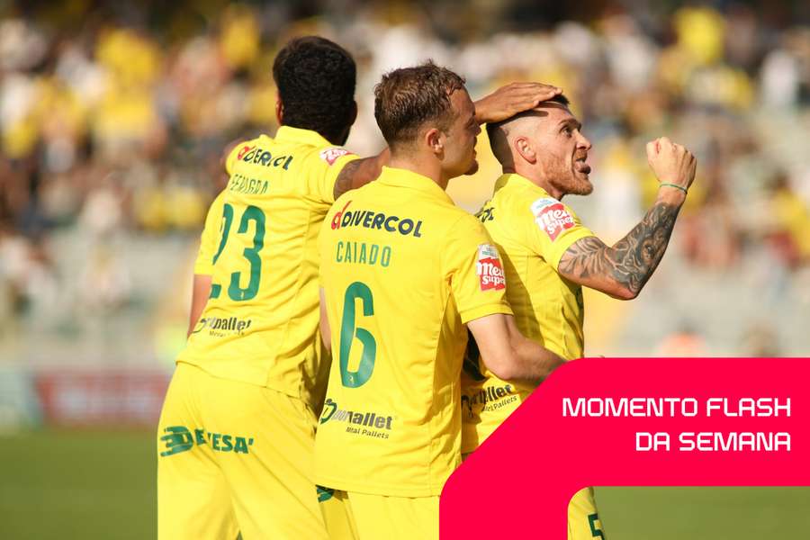 Antunes marcou o primeiro golo do Paços de Ferreira
