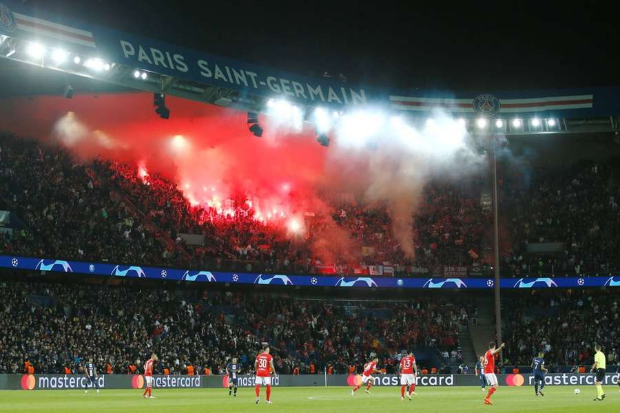 Parc des Princes is the home of PSG and holds 48,000 spectators