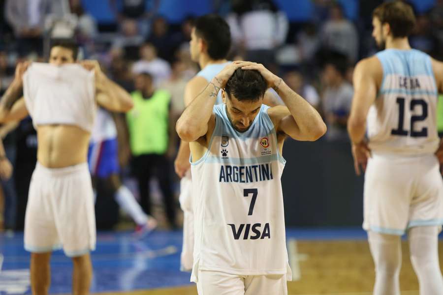 Campazzo não escondeu a desilusão